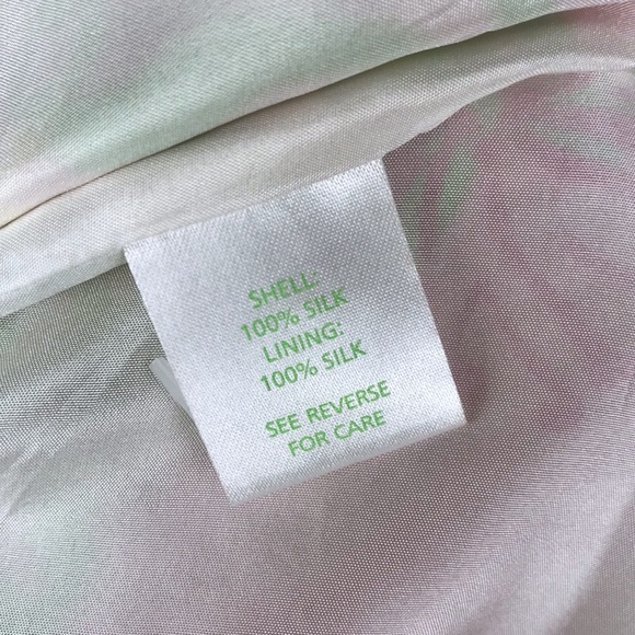 Lilly Pulitzer 4 Pink Darcia Silk Dress Ruffled - Picture 6 of 6